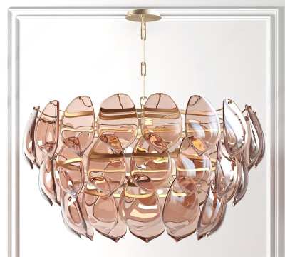 现代吊灯3D模型下载